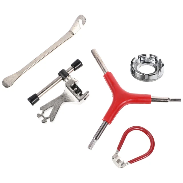 Clé à Rayons Vélo 8 Voies - Acier Trempé Pour Tailles 10/11/12/13/14/15 - Outil De Tension De Roue Précis