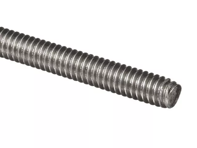 M5 Fully Threaded Studding Rod Bar Made From A2 Stainless Steel, Value Pack 2