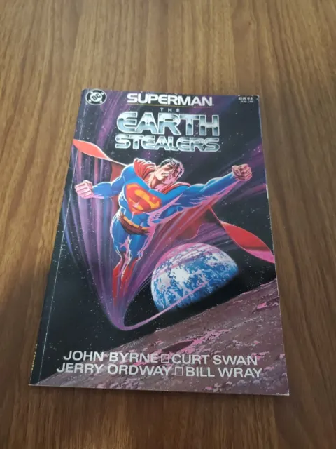 Superman: The Earth Stealers 1988 DC Comics Comic Book And Donald Duck Comic