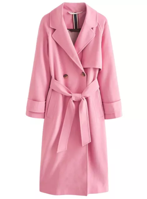 Next Pink Trench Coat Spring Summer Event Ladies Womens