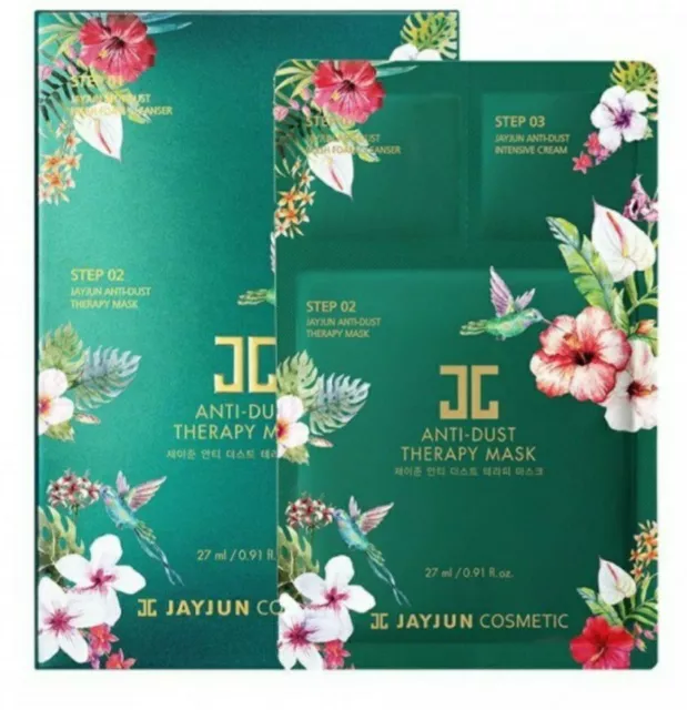 JAYJUN Korean Anti-dust Therapy 10 Facial Mask Sheet Pack Pollution Proof