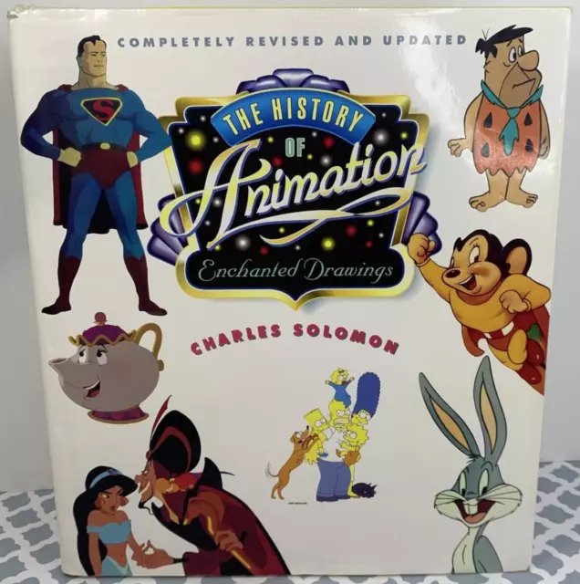 Historia de la animación dibujos encantados de Charles Solomon 1994 edición revisada