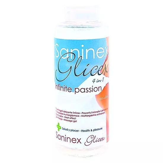 Saninex Extra Lubricant Glicex 4 In 1 Infinite Passion 100Ml