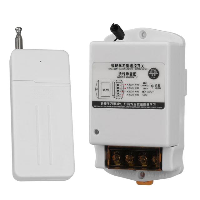 Interruttore telecomando BERM wireless on off interruttore di alimentazione RF lungo raggio intelligente
