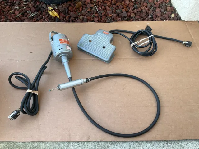 Foredom Rotary Tool Series R 1.0 Amp 110 Volt w/ Foot Pedal & Shaft