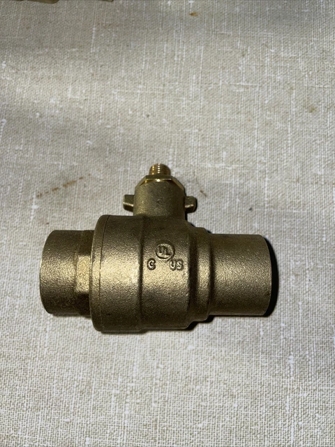 2 New Watts Bronze Ball Valve 600Wog  No Handle