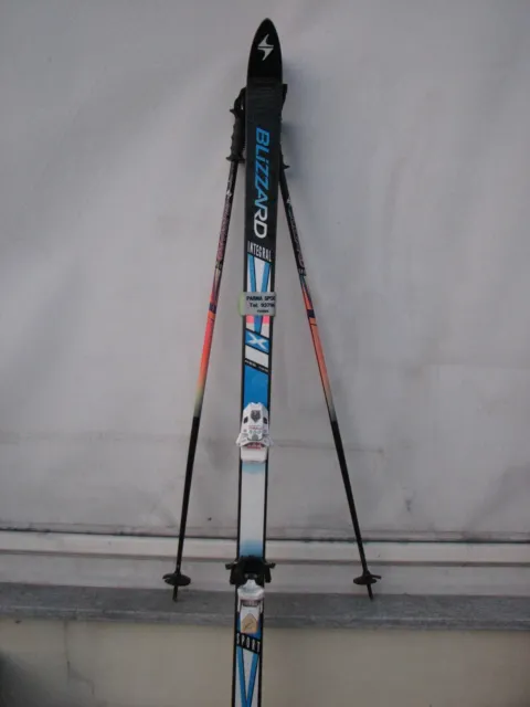Vintage ski sci bastoncini Blizzard made in Austria H 190 cm.  attacchi Tyrolia