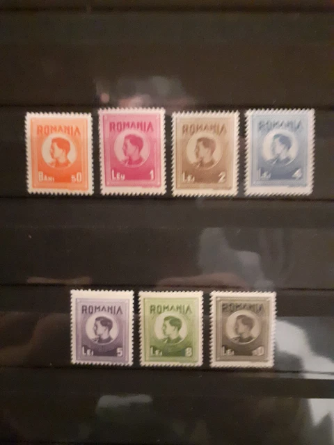 Briefmarken aus Rumänien.Mi.nr.29-35.Timbru Fiscal Postal,postfrisch.