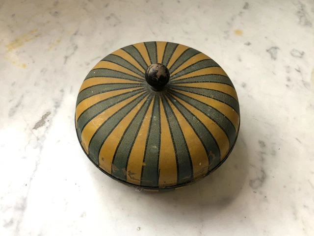 RARE MAROTTE CARTON Bouillie Peint Porte Perruque Mannequin Siegel 1920