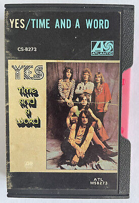 Yes - Time And A Word (Pink) Cassette Album - Rare - CS8273