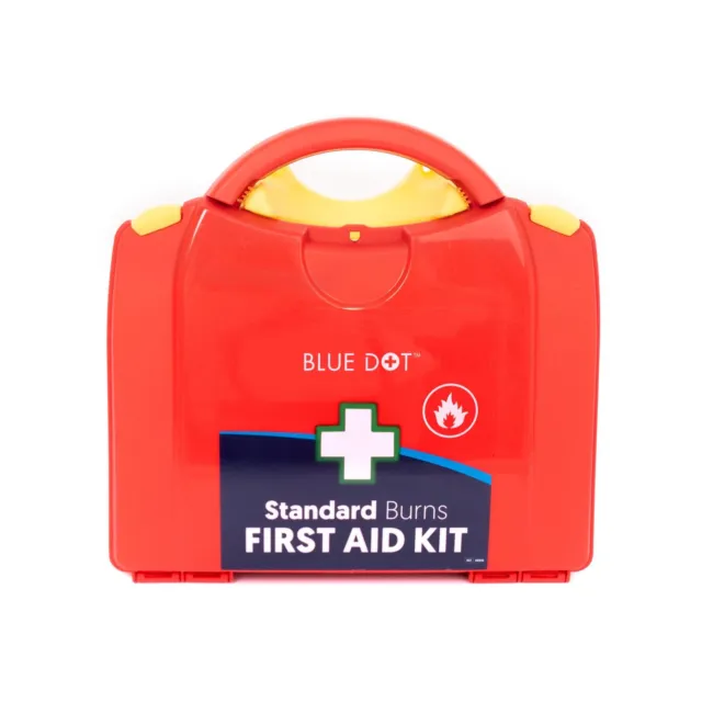 First Aid Kit Medical Emergency Blue Dot Standard Burns Work/Home 29 Piece Kit