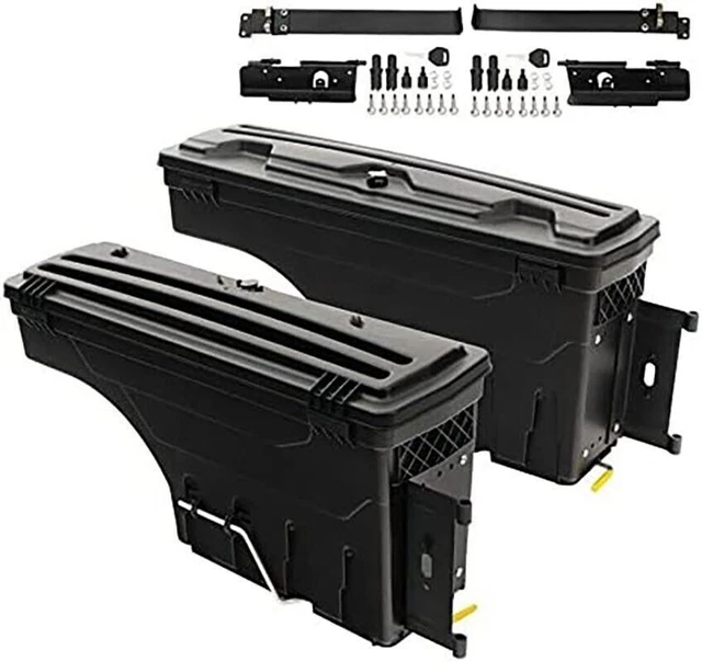 For 2007-2021 Tundra Driver Side Lockable Storage Box Case Truck Bed Toolbox