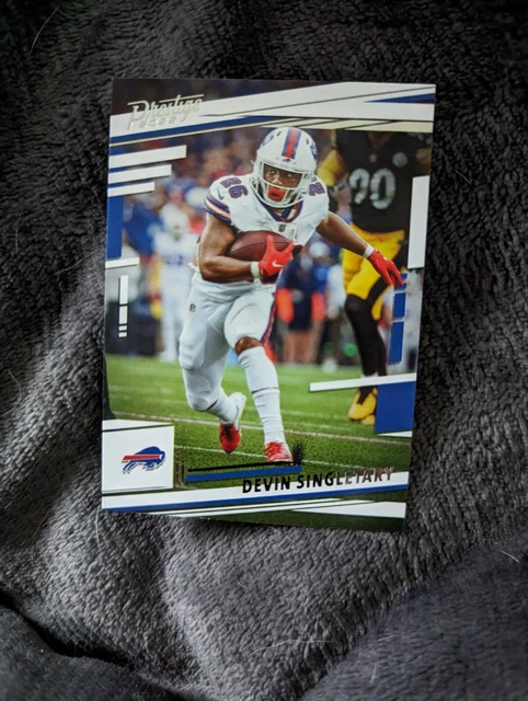 2022 Panini Prestige Football No. 30 Devin Singletary Base Buffalo Bills NFL