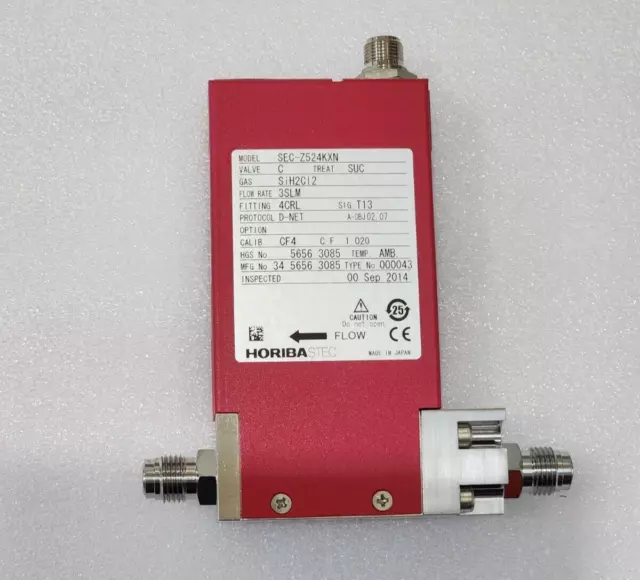 HORIBA SEC-Z524KXN Mass Flow Controller SiH2CI2 3SLM 2