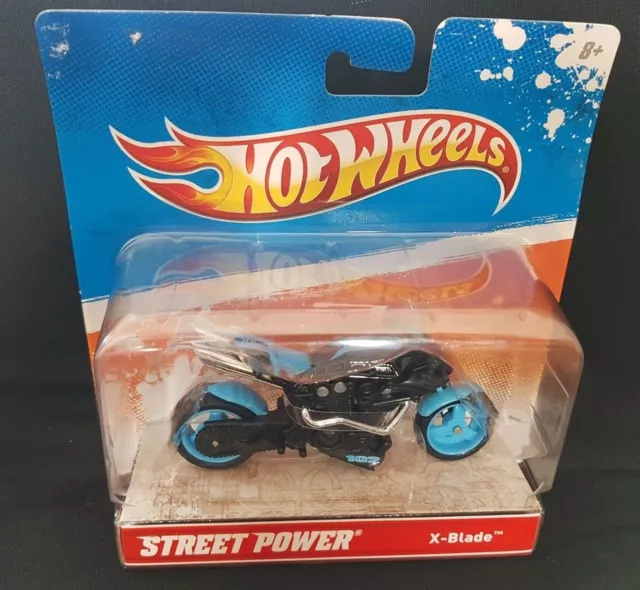Hot Wheels Street Power X-Blade Jouet Moto Bikes V3135 Mattel 2010