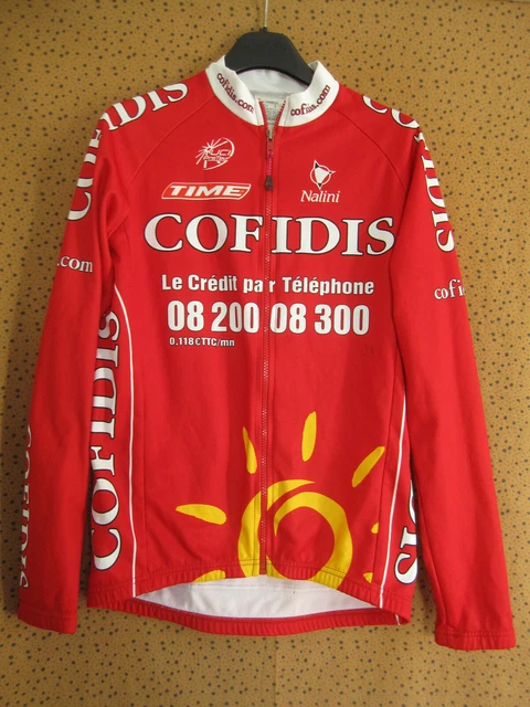 Maillot cycliste Ag2R Porté Sylvain CALZATI Manche Longue