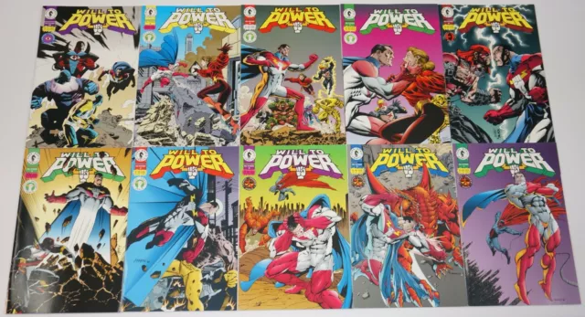 Will To Power #1-12 VF/NM complete series +comics greatest world + titan special