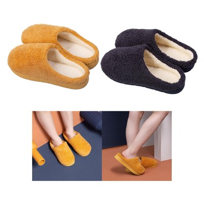 MaxMuxun Chaussons Femme Mousse Mémoire Pantoufles Femme Antidérapant Pantoufles D'intérieur Chaussons D'extérieur Chaud Peluche Doublure Chaussons 