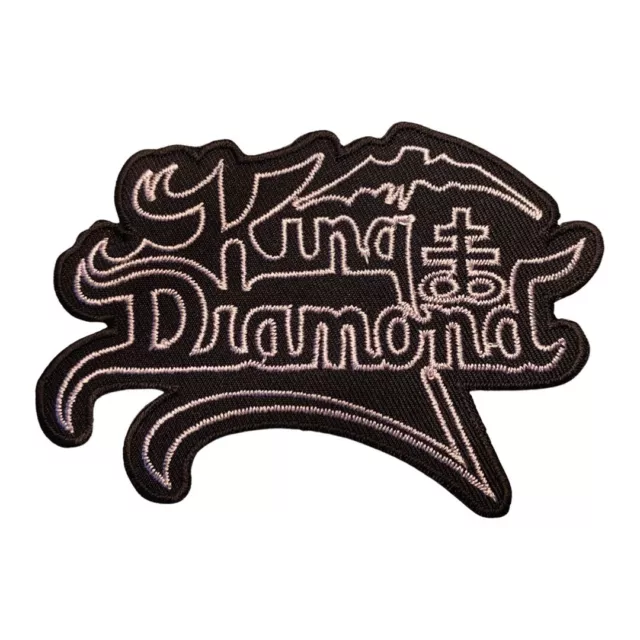 King Diamond Iron-on Patch. 4” x 3”. New! Free Shipping!