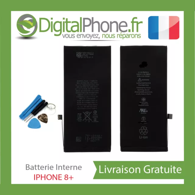 Batterie Interne Pour Iphone 8+ Plus + Outils ---Tva ---O Cycle---Top Qualite