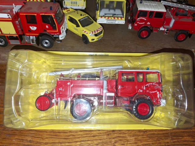 Modèle Réduit Laffly ACL5 Des Pompiers De Paris IXO 1/43 - Échelle 1:43 En Zamak, Occasion Mais Super Détailé