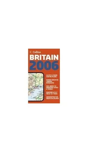 Britain 2006 by Collins Sheet map, folded Book The Cheap Fast Free Post