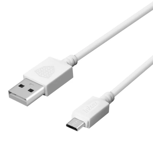 CÂBLE USB VERS MICRO USB INKAX CK-65 2.1A 2M - BLANC