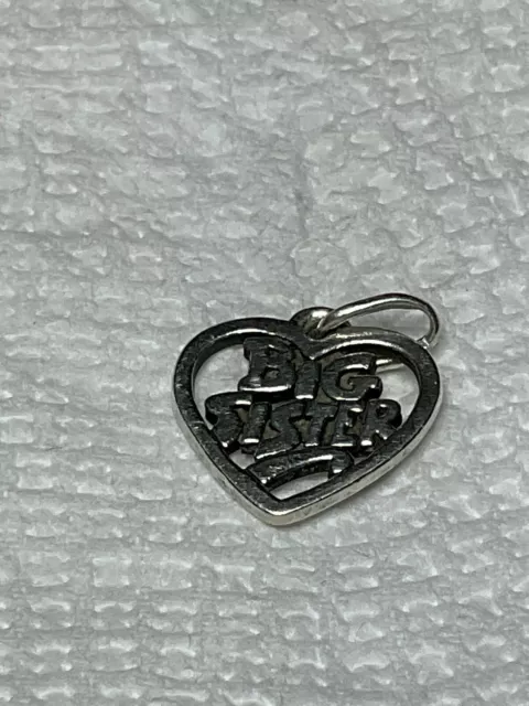 JAMES AVERY STERLING Silver Big Sister Charm 30.00 PicClick