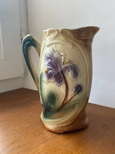 Vase à fleurs alsacien en grès Anne Ehret Vase à fleurs alsacien en grès Anne Ehret