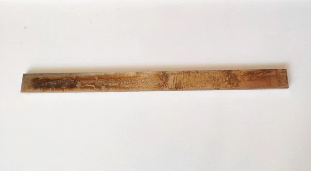 Ecclesfield - Barretta Rettangolare Rettificata HSS 15x3x200mm per Tornio