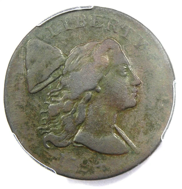 1794 Liberty Cap Large Cent 1C Coin - Certified PCGS VF Details