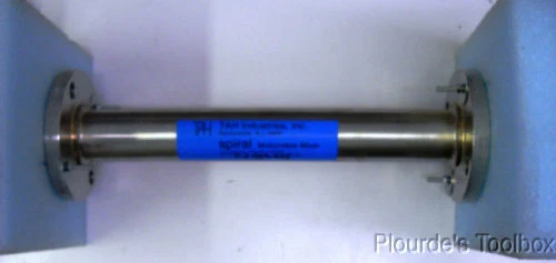 New TAH Industries 2" Spiral Motionless Process Mixer, Flanged,  P-2-D43-K62