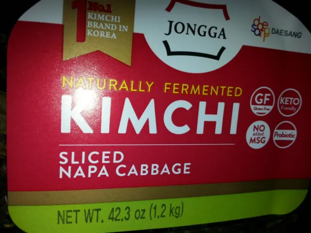Kimchi JONGGA No 1 Kimchi brand in Korea Net 42.3 OZ 1.2 Kg Korean Cabbage Food