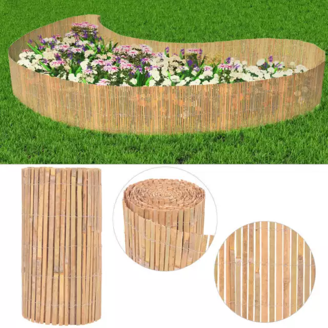 Bambusmatte Sichtschutzzaun Sichtschutz Gartenzaun Windschutz Zaun Paravent Roll