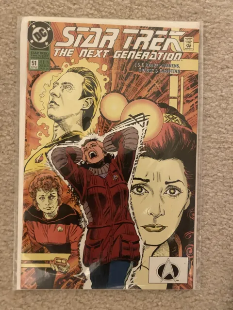 Star Trek: The Next Generation #51! Nm- 1993 Dc Comics