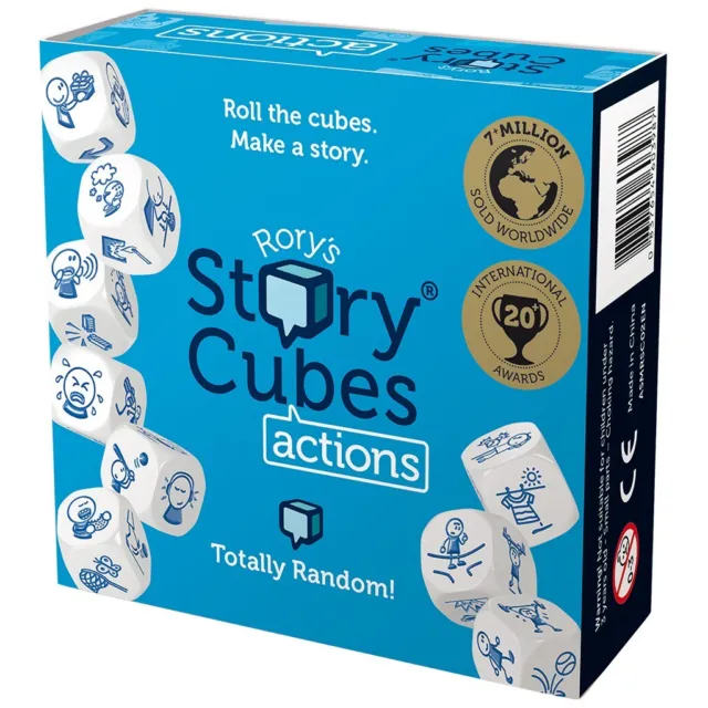Rory’s Story Cubes Blue Actions FAMILY GAME FUN EDUCATIONAL - BRAND NEW IN BOX