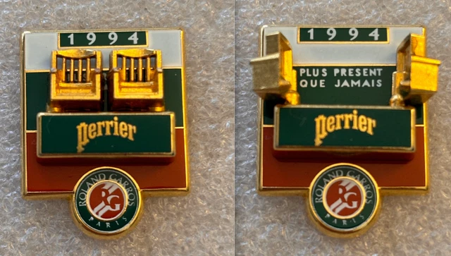 pins pin ROLAND GARROS TENNIS SPONSOR PERRIER VERSION DORE