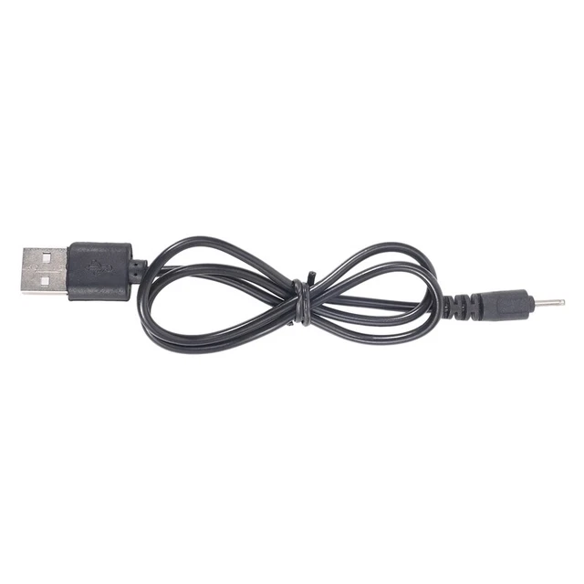 Black DC 2Mm USB Charging Cable 50 Cm for Nokia N78 N73 N82 T2E5E5