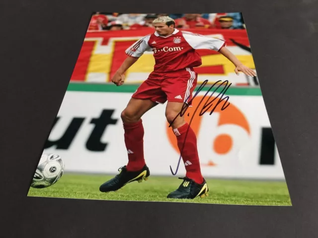 ANDREAS GÖRLITZ FC Bayern München signed Foto 20x27 Autogramm autograph