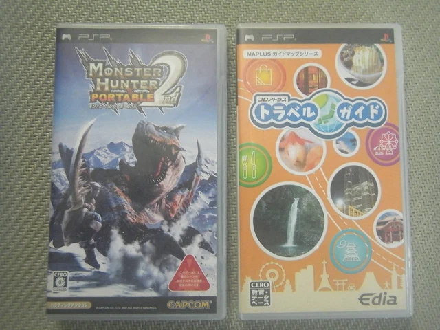Sony PSP UMD 2 Piece Set Used Japan a1