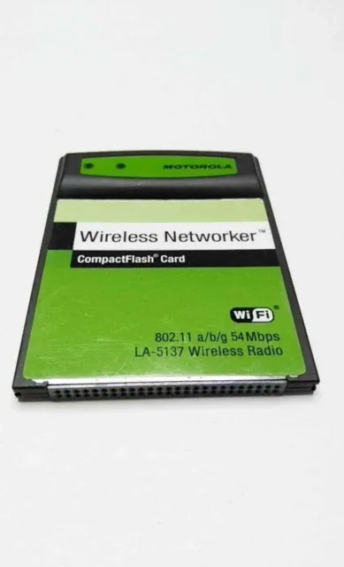 Symbol Motorola LA-5137-1020-WWR Compact Flash Wireless 802.11 a/b/g 54Mbps