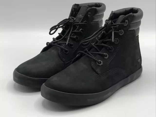 Timberland Dausette Sneaker Boot Women's Size 6 Black Suede Leather New