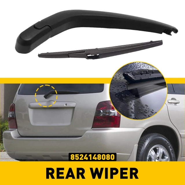 Rear Windowshield Wiper Arm & Blade Set For 2001-2007 Toyota Highlander Durable