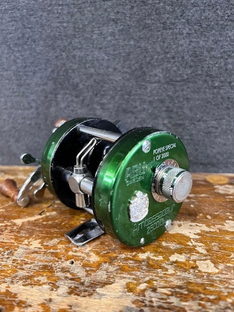 ABU AMBASSADEUR 2500CI Popeye Special Green Baitcasting Fishing