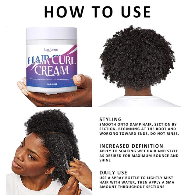 1 pz crema per capelli ricci crema per capelli ricci e idratante B7O9 S8J7