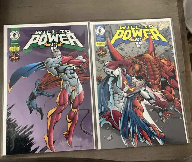 Will To Power #1-12 (1994) Dark Horse Comics Titan! X! Full Complete Series 2