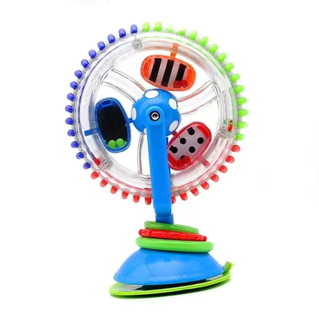 Acheter Grande roue à ventouse rotative, moulin à vent rotatif, hochet,  chaise haute pour bébé, jouet