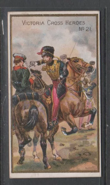 CIGARETTE CARDS Taddy 1901 Victoria Cross Heroes - #21 Lieut A.R Dunn