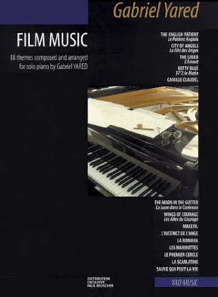 Partition : Yared Gabriel film music piano solo