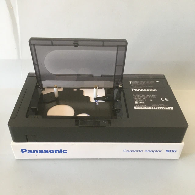 PANASONIC VWTCA7E MOTORIZED Cassette Tape Adaptor VHSC SVHSC
